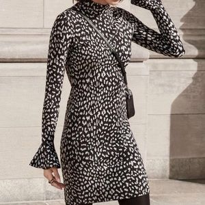 MICHAEL KORS LEOPARD BODYCON DRESS